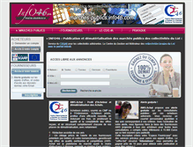 Tablet Screenshot of marches-publics.info46.com